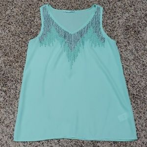 Chiffon tank